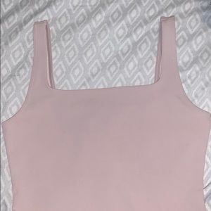 Blush pink bodysuit